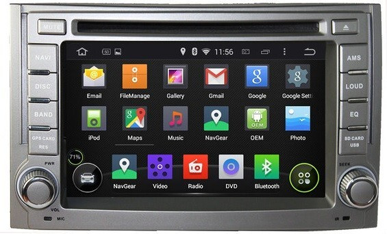 Магнитола для Hyundai H1 / Grand Starex 2007-2015 - Carmedia KD-6224-P5-32 на Android 10, 8-ядер, 4ГБ-32ГБ (CarPlay)