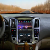 Магнитола для Lexus RX 2004-2009, Toyota Harrier 2003-2009 - Carmedia ZF-1278S-GE ("Тесла-Стиль") Android 13, 8ГБ+128ГБ, SIM-слот (CarPlay)