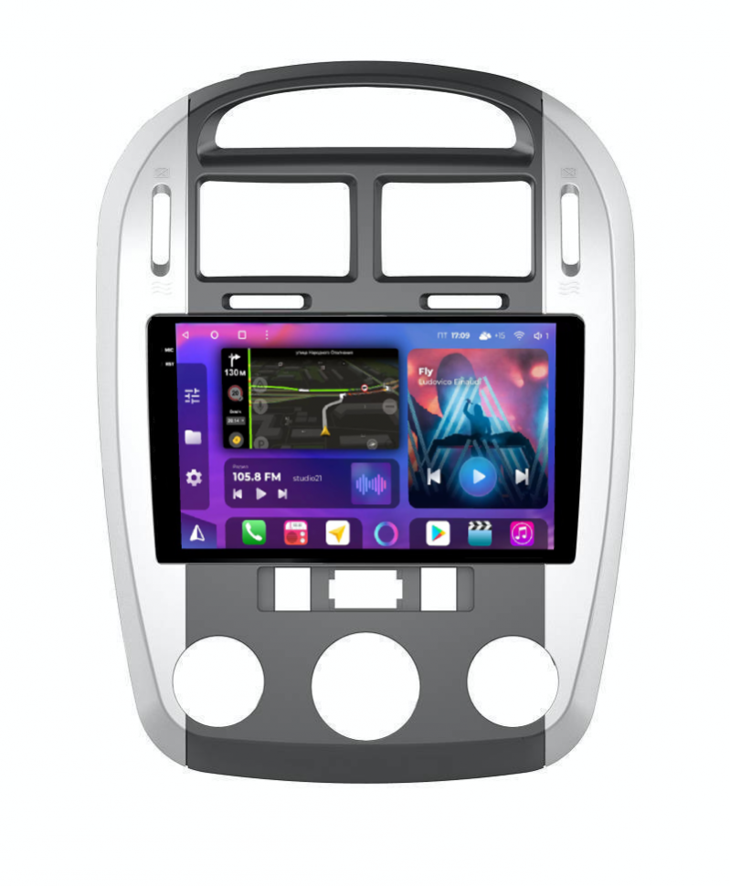 Штатная магнитола FarCar s400 2K 360 для KIA Cerato на Android  (BX046M 360) (CarPlay)