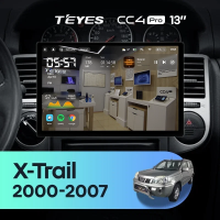 Штатная магнитола для Nissan X-Trail T30 (2000-2007) (Экран 13") - Teyes CC4 Pro на Android 13, 8-ядер, 8ГБ-128ГБ, SIM-слот
