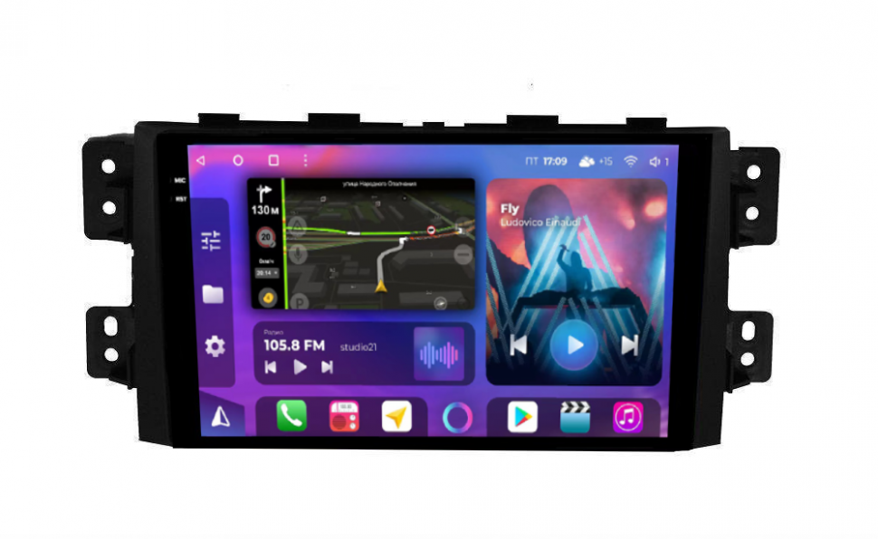 Штатная магнитола s400 2K 360 для KIA Mohave на Android (BX465M 360) (CarPlay)
