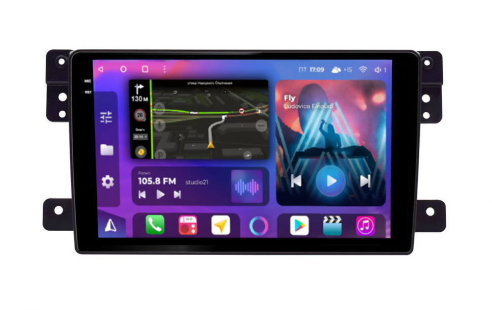 Штатная магнитола FarCar s400 2K 360 для Suzuki Grand Vitara на Android  (BX053M 360) (CarPlay)