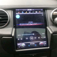 Магнитола для Land Rover Discovery 2013-2017 (ёмкостный, поддержка меню) (BOSCH) - Carmedia NH-R1005-3C вертикальный экран в стиле "Тесла" на Android 11, 8Гб+128Гб, CarPlay, 4G SIM-слот