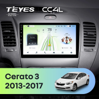 Штатная магнитола для Kia Cerato 3 YD (2013-2017) F3 - Teyes CC4L на Android 14, 8-ядер, 6ГБ-64ГБ, SIM-слот
