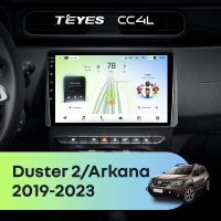 Штатная магнитола для Renault Arkana / Duster 2 (2019-2023) F2 - Teyes CC4L на Android 14, 8-ядер, 6ГБ-64ГБ, SIM-слот