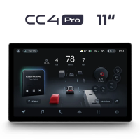 Универсальная магнитола без рамки (экран 11") - Teyes CC4 Pro на Android 13, 8-ядер, QLED, Carplay, SIM-слот