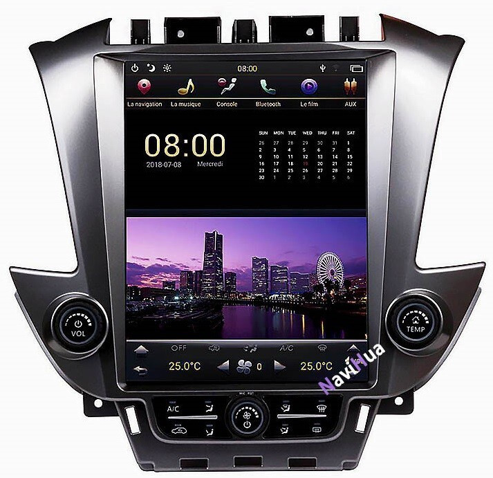 Магнитола для Chevrolet Tahoe, Suburban 2015-2020 - Carmedia NH-1201 ("Тесла-стиль") на Android 8.1, 6-ТУРБО ядер и 4ГБ-64ГБ (CarPlay)