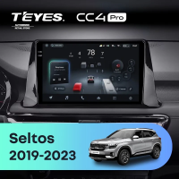 Штатная магнитола для KIA Seltos SP2 (2019-2023) (Экран 10,36") - Teyes CC4 Pro на Android 13, 8-ядер, 12ГБ-256ГБ, SIM-слот