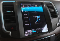 Магнитола для Nissan Teana 2008-2013 (цветной экран) - Carmedia NH-N9702 ("Тесла-Стиль") на Android 10, SIM-слот, 4ГБ-64ГБ (CarPlay)