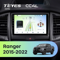 Штатная магнитола для Ford Ranger P703 (2015-2022) Тип-C - Teyes CC4L на Android 14, 8-ядер, 6ГБ-64ГБ, SIM-слот