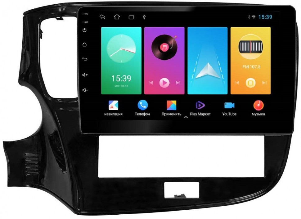 Магнитола для Mitsubishi Outlander 3 2020-2022 - FarCar D2005M на Android и 1Гб/16Гб памяти (CarPlay)