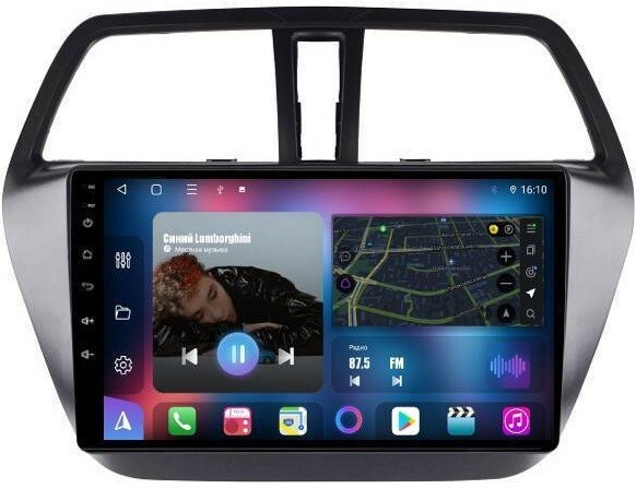 Магнитола Suzuki SX4 2 2013-2021 - FarCar 337M Android 12, 8-ядер, QLED, Carplay, SIM-слот (CarPlay)