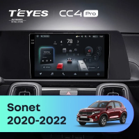 Штатная магнитола для Kia Sonet (2020-2022) (Экран 9,5") - Teyes CC4 Pro на Android 13, 8-ядер, 8ГБ-128ГБ, SIM-слот
