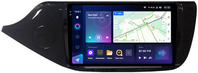 Магнитола для KIA Ceed 2012-2018 - Teyes CC3-2K QLed Android 10, ТОП процессор, SIM-слот, CarPlay (CarPlay)