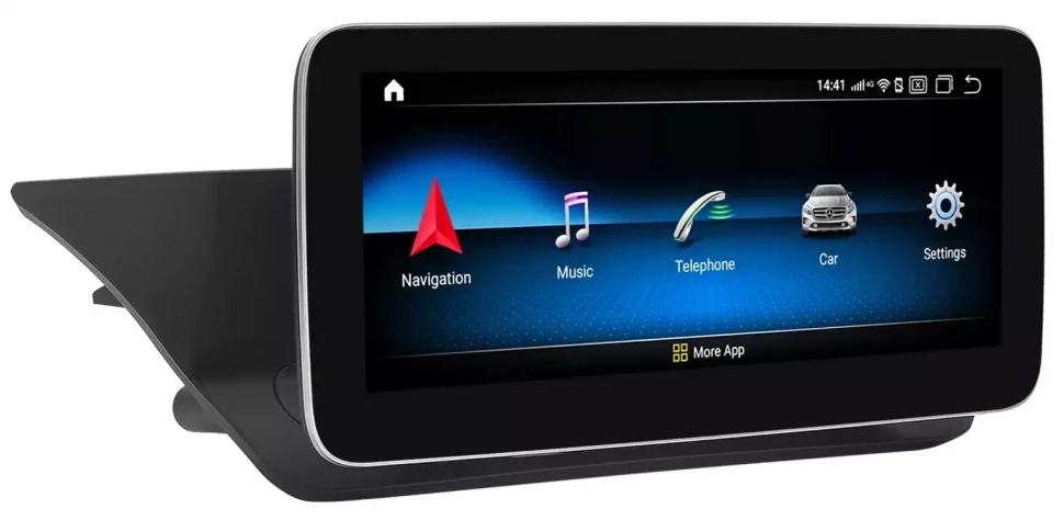 Магнитола Mercedes-Benz GLK 2008-2012 NTG 4.0 - Carmedia MKD монитор 12.5", Android 11, 6Гб+128Гб, CarPlay, SIM-слот (CarPlay)