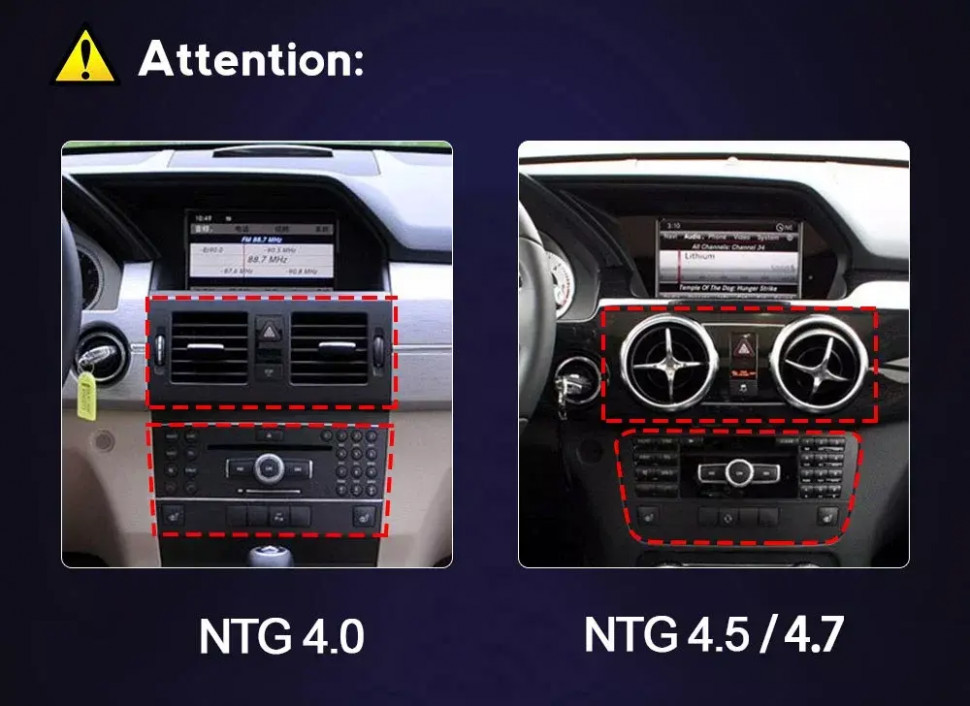 Магнитола Mercedes-Benz GLK 2008-2012 NTG 4.0 - Carmedia MKD монитор 12.5", Android 11, 6Гб+128Гб, CarPlay, SIM-слот (CarPlay)