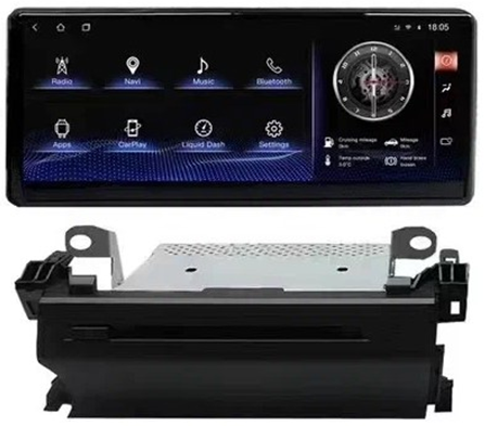 Магнитола + DVD привод для Toyota Land Cruiser 300 2021+ (штатный экран 8") - Carmedia KP-T1210DVD монитор 12.3", Android 10, 6+128Гб, CarPlay, SIM-слот (только с установкой в Москве) (CarPlay)