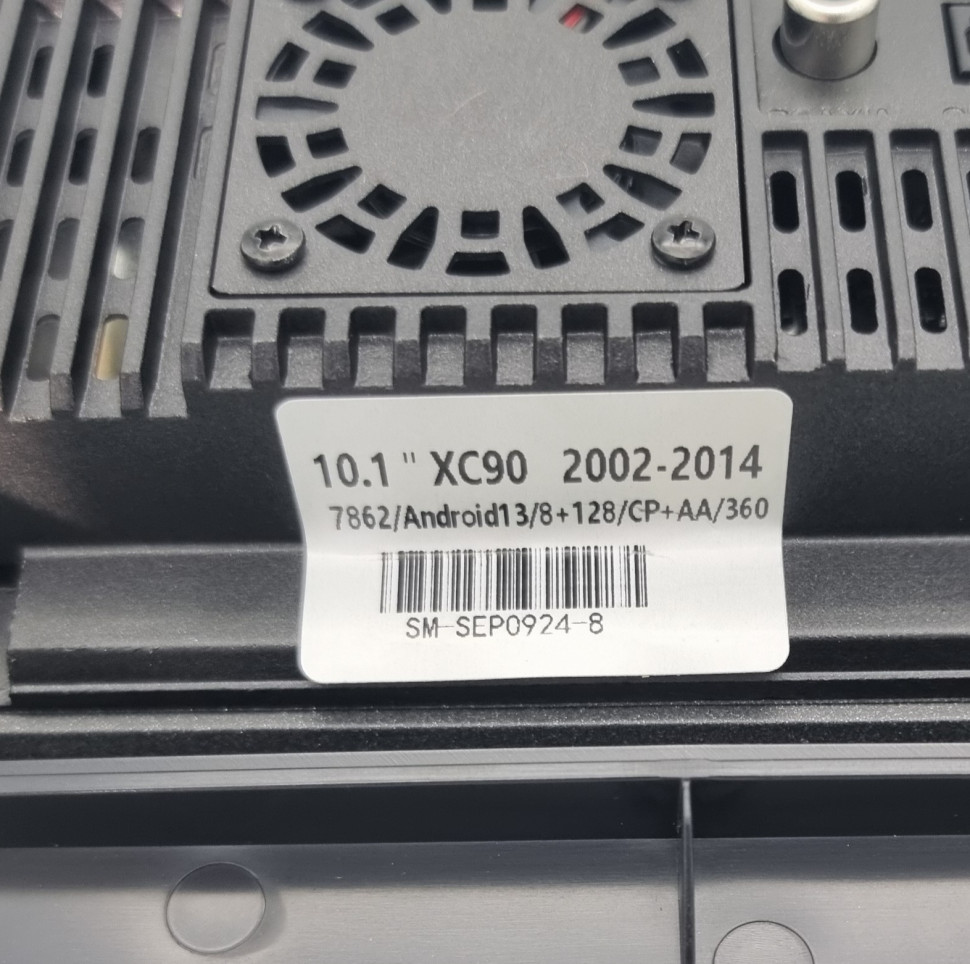 Магнитола для Volvo XC90 2002-2014 - Carmedia SL-1136 на Android 13, 8Гб+128Гб, 4G SIM-слот, CarPlay