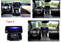 Магнитола для Toyota Land Cruiser 300 2021+ (штатный экран 8") - Carmedia KP-T1218 монитор 12.3" в стиле "Лексус", Android 10, 6+128Гб CarPlay, SIM-слот (только с установкой в Москве) (CarPlay)