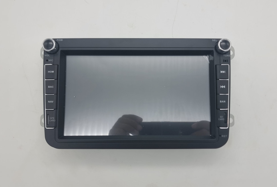Магнитола для Volkswagen T5, T6, Tiguan, Passat, Polo, Jetta, Amarok, Golf и др., Skoda Fabia, Rapid - Carmedia MKD-8019-S10 на Android 12, 4ГБ-64ГБ, CarPlay, SIM-слот