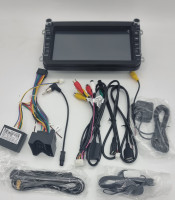 Магнитола для Volkswagen T5, T6, Tiguan, Passat, Polo, Jetta, Amarok, Golf и др., Skoda Fabia, Rapid - Carmedia MKD-8019-S10 на Android 12, 4ГБ-64ГБ, CarPlay, SIM-слот