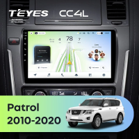 Штатная магнитола для Nissan Patrol Y62 (2010-2020) F2 - Teyes CC4L на Android 14, 8-ядер, 6ГБ-64ГБ, SIM-слот