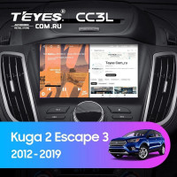 Штатная магнитола Teyes CC3L 4/32 Ford Kuga 2 (2012-2019) Тип-B