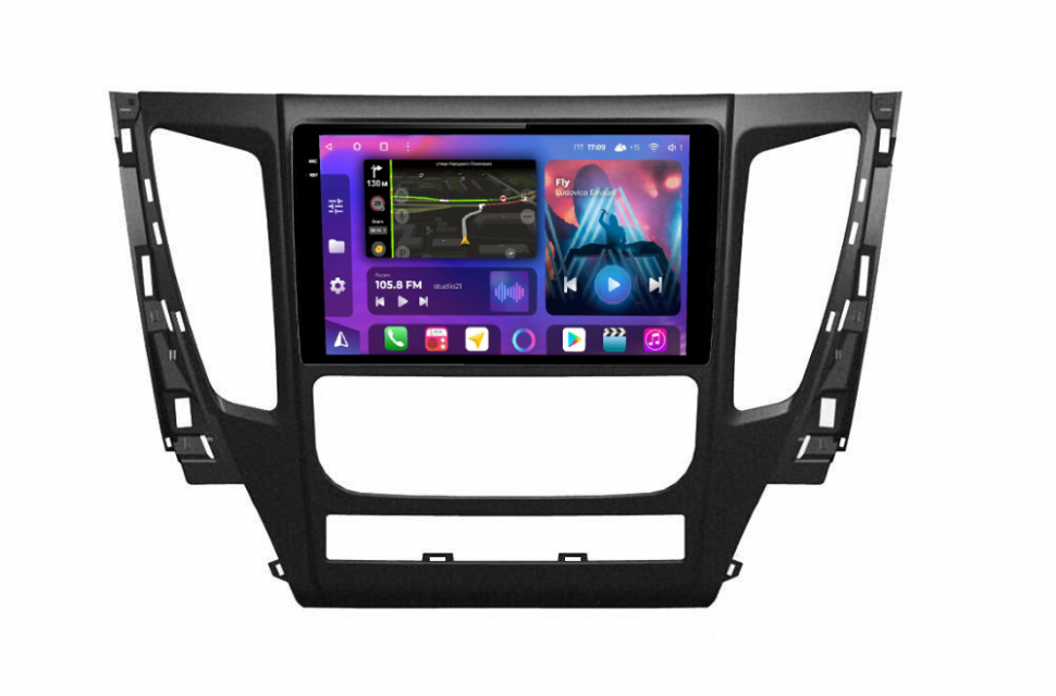 Штатная магнитола FarCar s400 2K для Mitsubishi Pajero Sport на Android  (BX1181M) (CarPlay)