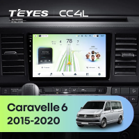 Штатная магнитола для Volkswagen Caravelle T6 (2015-2020) - Teyes CC4L на Android 14, 8-ядер, 6ГБ-64ГБ, SIM-слот