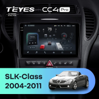 Штатная магнитола для Mercedes-Benz SLK-Class R171 (2004-2011) (Экран 9,5") - Teyes CC4 Pro на Android 13, 8-ядер, 8ГБ-128ГБ, SIM-слот