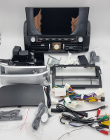 Магнитола для Lexus GX470, Toyota Land Cruiser Prado 120 - Carmedia ZH-T1214H монитор 12.3" на Android 12, 8Гб+128Гб, CarPlay, 4G SIM-слот