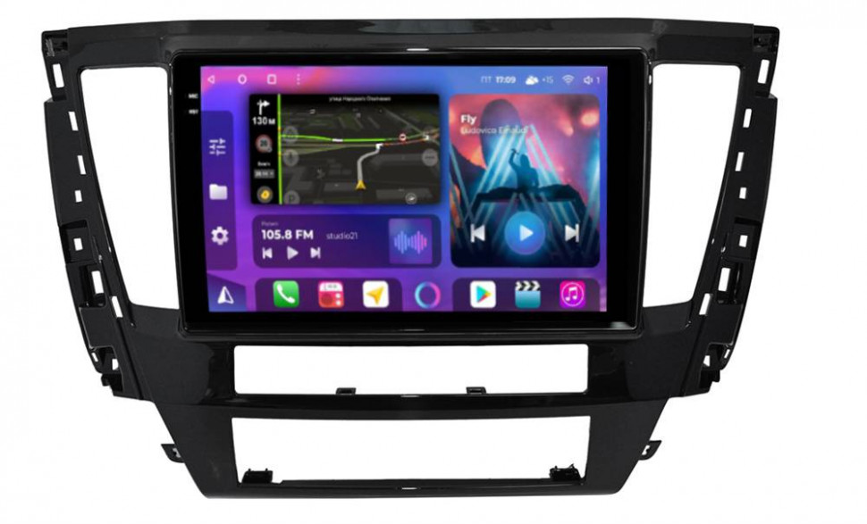 Штатная магнитола FarCar s400 2K для Mitsubishi Pajero Sport на Android  (BX3118M) (CarPlay)
