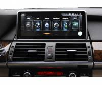 Магнитола для BMW X5 E70 2006-2010 и X6 E71 2008-2010 CСC - Carmedia XN-B1001-Q6 монитор 10.25" на Android 10, 4Гб+64Гб, CarPlay, 4G SIM-слот