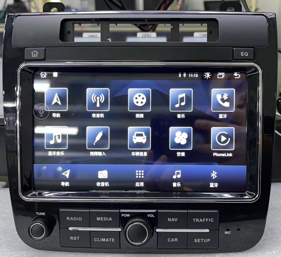 Магнитола для Volkswagen Touareg 2010-2018 (поддержка подогревов) - Carmedia SL-V803 Android 12, 6Гб+128Гб, CarPlay, 4G SIM-слот