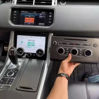 Сенсорная панель климата Range Rover Sport 2013-2017 - Carmedia ZF-2006 с 9" экраном LCD/ЖК, отверстие под CD/DVD (CarPlay)