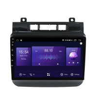 Магнитола для Volkswagen Touareg 2010-2018 (поддержка 360) - Carmedia MKD-F43-S10 на Android 12, 6Гб+128Гб, 4G SIM-слот, CarPlay