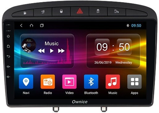 Магнитола для Peugeot 308 2007-2014, 408 2012-2022 - Carmedia OL-9961 Android 10, 8-ядер, SIM-слот (CarPlay)