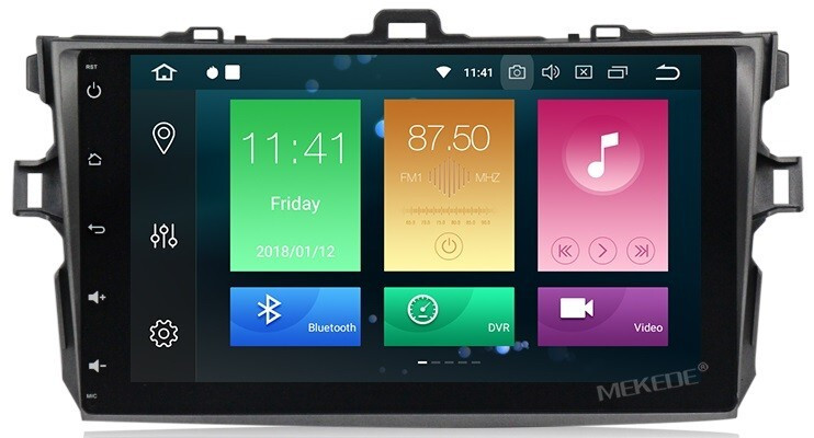 Магнитола для Toyota Corolla 2006-2013 - Carmedia MKD-T945-P6 на Android 10, 6-ТУРБО ядер, 4ГБ-64ГБ (CarPlay)