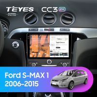 Штатная магнитола Teyes CC3 2K 4/64 Ford S-MAX 1 (2006-2015) F3