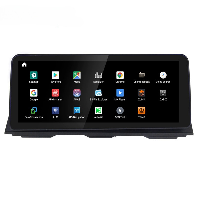 Магнитола для BMW 5 F10 / F11  2010-2013 CIC - Carmedia XN-B1008H монитор 12.3" на Android 10, 4Гб+64Гб, CarPlay, 4G SIM-слот