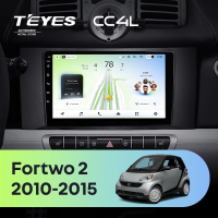 Штатная магнитола для Mercedes-Benz Smart Fortwo 2 (2010-2015) F1 - Teyes CC4L на Android 14, 8-ядер, 6ГБ-64ГБ, SIM-слот