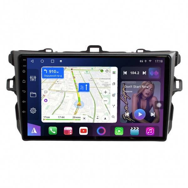 Штатная магнитола FarCar s500 Plus 2K для Toyota Corolla на Android  (GX063M)