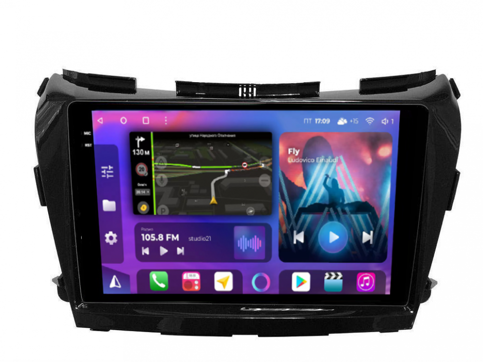 Штатная магнитола FarCar s400 2K для Nissan Murano на Android (BX1226M) (CarPlay)