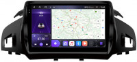 Магнитола для Ford Kuga 2011-2019 (рамка с зазорами) - Carmedia OL-9203-1 QLed+2K, Android 12, ТОП процессор, CarPlay, SIM-слот (CarPlay)