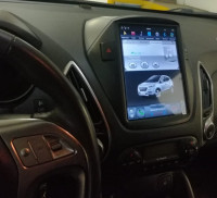 Магнитола для Hyundai iX35 2009-2015 - Carmedia ZF-1092-Q6 ("Тесла-Стиль") Android 11, 8ГБ+128ГБ, SIM-слот (CarPlay)