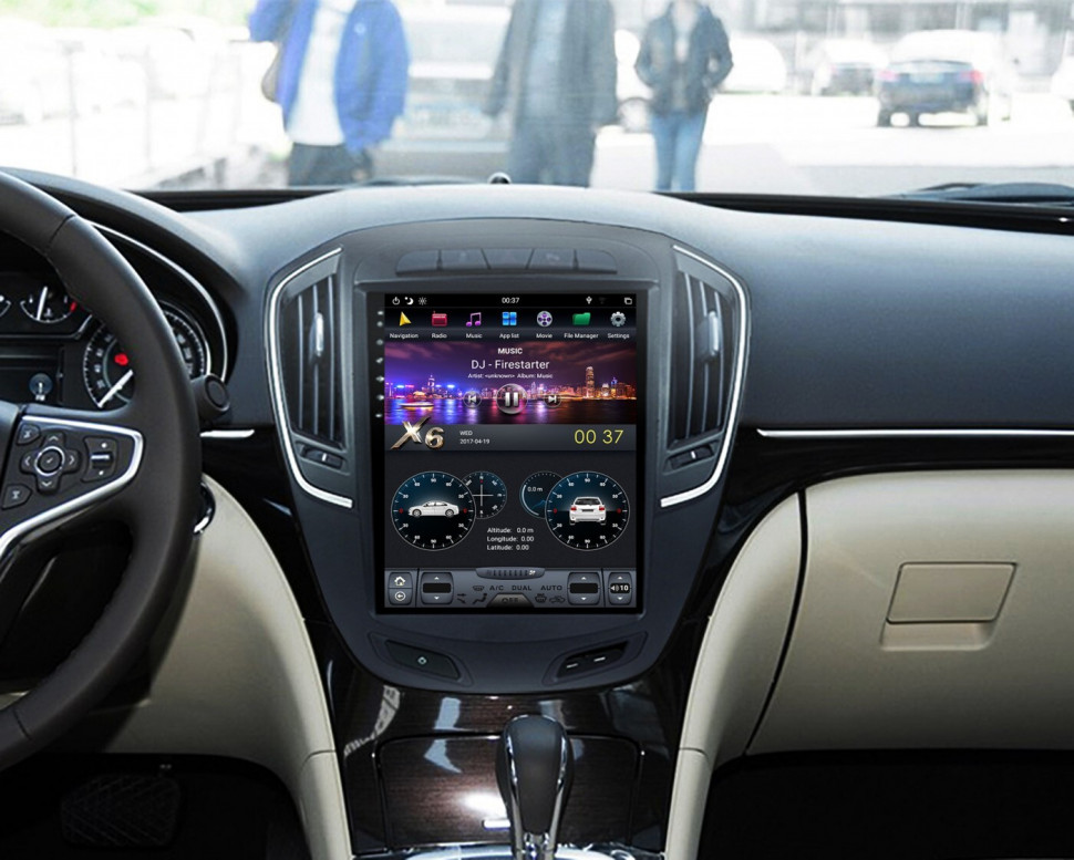 Магнитола для Opel Insignia 2013-2015 - Carmedia ZF-1023-DSP ("Тесла-Cтиль") на Android 9, 6-ТУРБО ядер, 4ГБ-32ГБ (CarPlay)