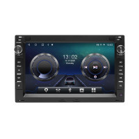 Магнитола для VW Passat B5 Golf 4 Polo 4 Bora A4 Jetta A4 Skoda Octavia A4 Fabia 1 - Carmedia MKD-7018B-S10 монитор 7" на Android 12, 4+64Гб, CarPlay, SIM-слот