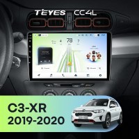 Штатная магнитола для Citroen C3-XR (2019-2020) F1 - Teyes CC4L на Android 14, 8-ядер, 6ГБ-64ГБ, SIM-слот