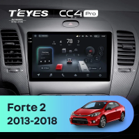 Штатная магнитола для Kia Forte 2 (2013-2018) (Экран 9,5") - Teyes CC4 Pro на Android 13, 8-ядер, 8ГБ-128ГБ, SIM-слот