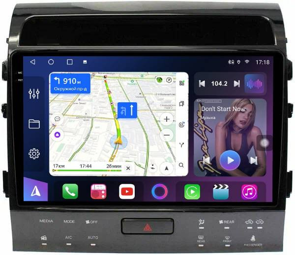 Штатная магнитола FarCar s500 Plus 2K для Toyota Land Cruiser 200 на Android (GX381B-2M)